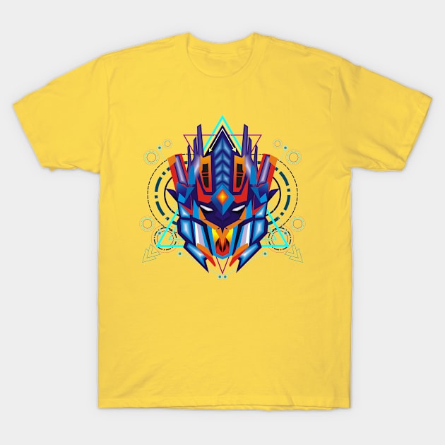 Head Robot T-Shirt by kudusstar